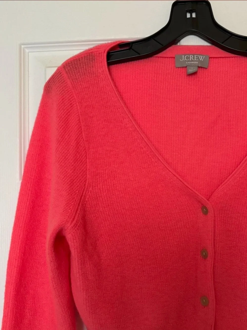 Cashmere J. Crew Cropped Cardigan